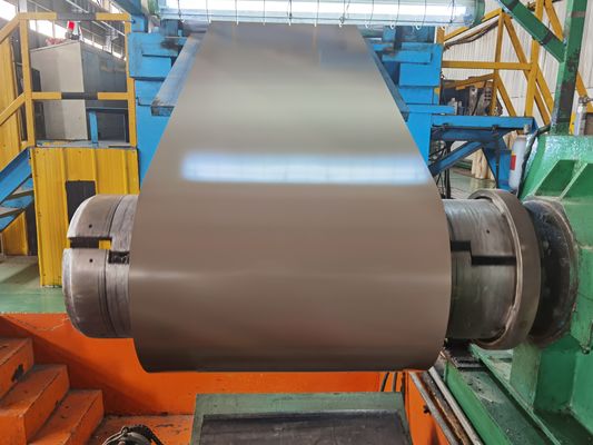 600-1250mm RAL Color Coated Coil Nhà sản xuất 300-550MPa Độ bền kéo