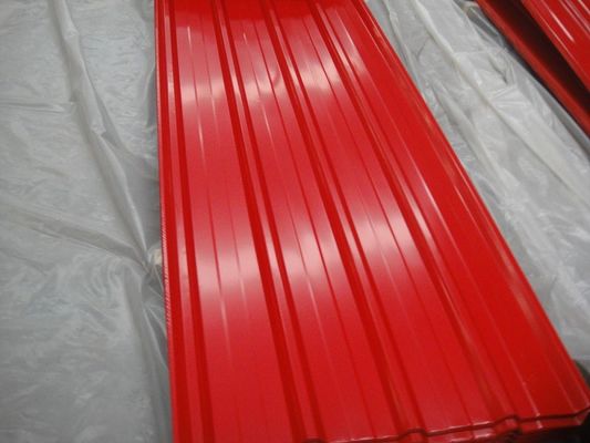 GI Bảng thép lợp chống thời tiết Spangle bình thường / Spangle lớn