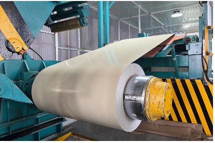 Đường cuộn thép cán lạnh được sơn trước, Đường cuộn thép kẽm nóng cho tấm mái nhà