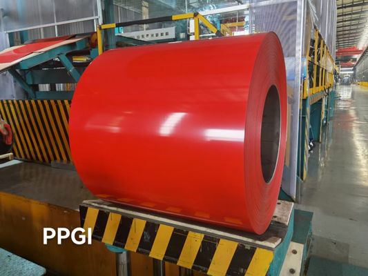 Đường cuộn thép cán lạnh được sơn trước, Đường cuộn thép kẽm nóng cho tấm mái nhà