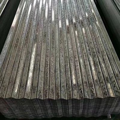 Bảng mái lợp kim loại lợp màu xanh 270MPa -500MPa Gi Bảng lợp lợp màu
