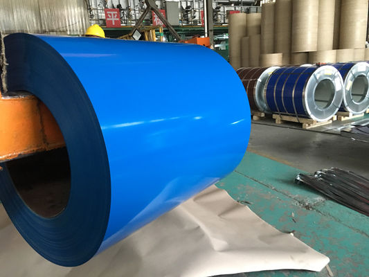 PE / SMP / HDP / PVDF Color Coated Steel Coil Nhà sản xuất Độ bền cao