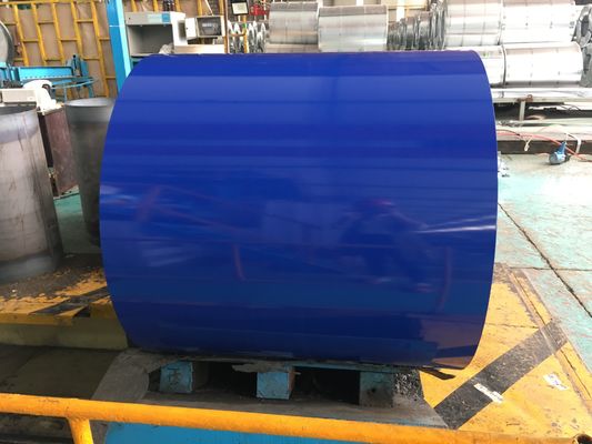 0.13mm-0.80mm Bảng cuộn thép phủ màu Kháng rỉ cao