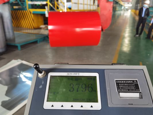 Chiều rộng 600-1250mm Vòng xoắn ốc Ppgl Cho xây dựng