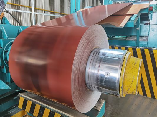 PPGL Pre-Painted Galvalume Steel Sheet Coil Chiều dài / Màu sắc tùy chỉnh