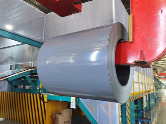 Chiều rộng 600-1250mm Vòng xoắn ốc Ppgl Cho xây dựng