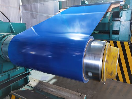 Chiều rộng 600-1250mm Vòng xoắn ốc Ppgl Cho xây dựng