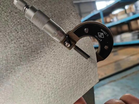 Bảng thép Aluzinc Spangle thông thường 0.13mm-0.8mm Aluzinc Coil với độ dài 20-30%