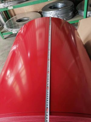 Độ rộng 600-1250mm PPGI Steel Coil Nhà sản xuất RAL Màu sắc cho xây dựng