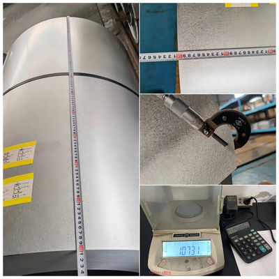 ID 508mm 610mm Galvalume Steel Coil Nhà sản xuất Chiều rộng Max1250mm