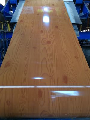 Ống cuộn tấm thép in phủ lớp phủ 600mm-1250mm Độ rộng chống ăn mòn