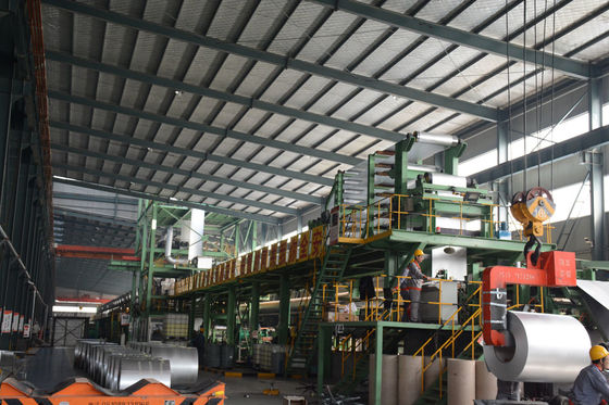 G350-G550 Vàng phủ màu Vòng thép chống ngón tay Slit Edge / Mill Edge