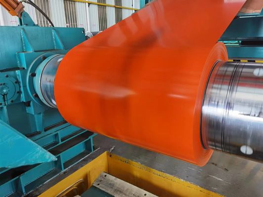 Đường cuộn thép được sơn sẵn bằng nhà máy trực tiếp với chứng chỉ ISO 9001