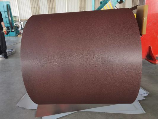 Xây dựng Vật liệu xây dựng Rumple PPGI Prepainted Galvanized Steel Coil