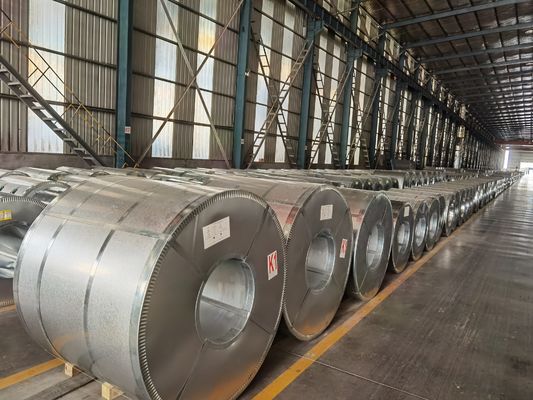 Sản phẩm có độ bền 3-8MT Galvalume Steel Coil Stock Max1250mm