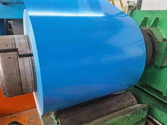 Màu Prepainted thép galvanized cuộn 600mm-1250mm chiều rộng cho xây dựng