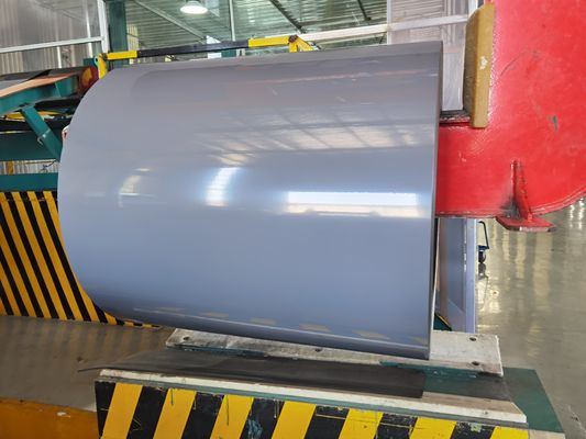 Nhà sản xuất cuộn nhôm phủ màu bền với độ bền kéo 150-550Mpa