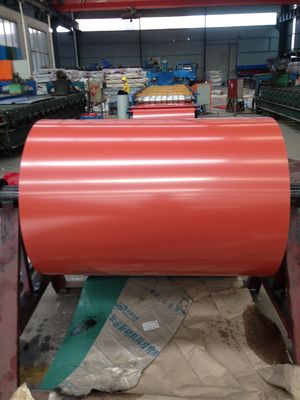 508mm / 610mm PPGI Thép cuộn kẽm cho xây dựng vật liệu xây dựng