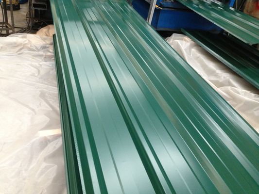 Chất liệu mái nhà bằng kim loại đúc galvanized theo yêu cầu / Chất liệu mái nhà Gi phủ màu