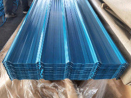 Lớp mái bằng thép lợp với lớp phủ màu Az/zn/color