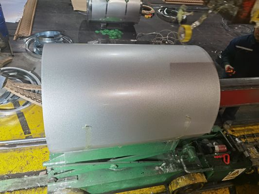 Big Spangle Galvalume Steel Coil với lớp phủ AZ 30-200gsm và Coil